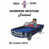 Inscription Narbonne Mustang Festival 26 octobre 2014
